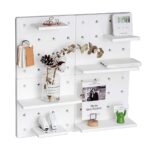 Repisa Plástica Flotante Ajustable x1