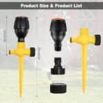 Rociador con boquilla ajustable de alta presion rotacion automatica FK23D-112 - Imagen 5