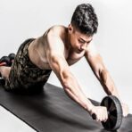 Rueda abdominal goma #61