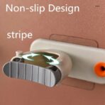 Soporte 2 en 1 para escoba traperos clip adhesivo FK23C-19 - Imagen 5