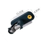 Soporte 2 en 1 para escoba traperos clip adhesivo FK23C-19 - Imagen 4