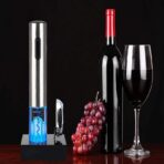 Sacacorchos electrico Led recargable sistema automatico FK23D-32 - Imagen 4