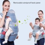 Canguro para bebe 3 en 1 cargador ajustable ergonomico FK23B-08 - Imagen 4