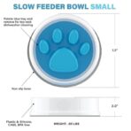 comedero para mascotas antiahogo tazon huella FK23C-11 - Imagen 4