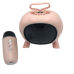 Mini parlante karaoke recargable inalambrico KF23D-97 - Imagen 5