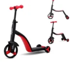 Scooter Monopatin 3 En 1 Triciclo Bicicleta Impulso