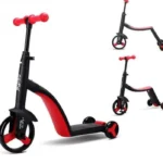 Scooter Monopatin 3 En 1 Triciclo Bicicleta Impulso