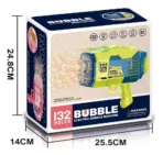 PISTOLA DE BURBUJAS BAZUCA 132 AGUJEROS - Imagen 3