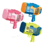 PISTOLA DE BURBUJAS BAZUCA 132 AGUJEROS - Imagen 2