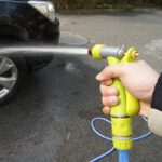 Boquilla ajustable para manguera con juego de conectores FK23D-102