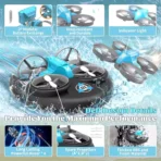 Drone Aéreo Acuático Terrestre 3 En 1 Con Control Remoto H10 - Imagen 6