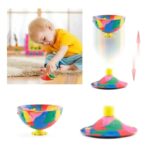 Juguete niños Saltarín rebote Spin Pop