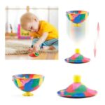 Juguete niños Saltarín rebote Spin Pop