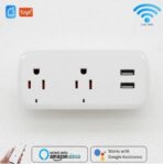 Enchufe inteligente toma corriente doble con alexa