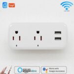 Enchufe inteligente toma corriente doble con alexa