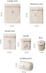 BOLSAS DE LAVANDERIA X 5PCS - Imagen 2