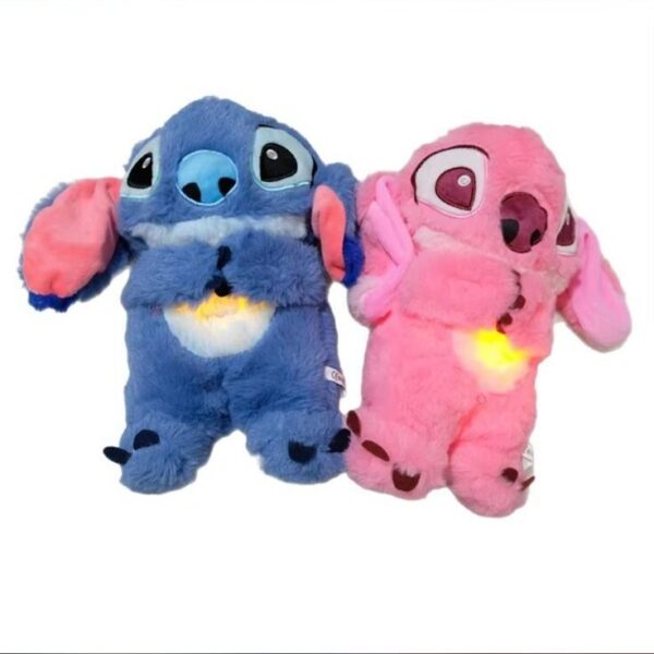 Stitch Peluche Respira Y Relaja Juguete Calmante Recargable