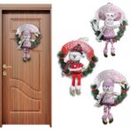 Corona Navideña con Luz