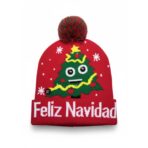 Gorro Navideño Con luces - Imagen 2