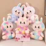 Peluche Labubu Colores + Cobija Estampada