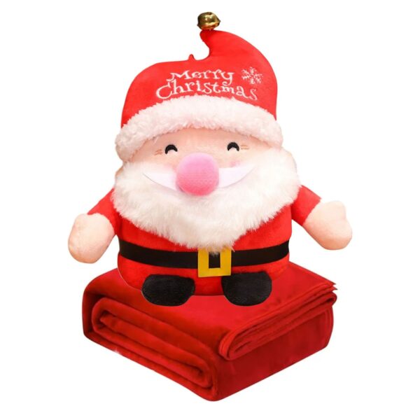 Peluche Santa Claus + Cobija