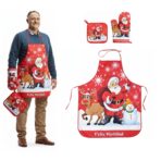 Set Delantal x3 Navideño - Imagen 4
