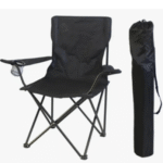 Silla Grande Plegable Con Brazos Y Bolso