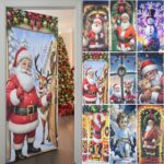 Funda de puerta Navideña