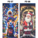 Funda de puerta Navideña - Imagen 4