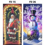 Funda de puerta Navideña - Imagen 5