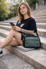 Bolso de hombro maletin carriel para accesorios mediano FK23D-169