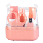 kit corta uñas para bebe estuche redondo - Imagen 4