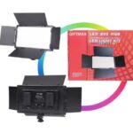 Panel de luz LED profesional recargable 800RGB