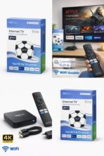TV BOX MUNDUALISTA PUERTO LAN-WIFI 2,4 5G ANDROIDE 14.0 RAM 4GB INTERNA - Imagen 2
