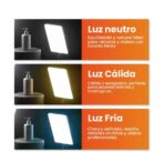 Panel de Luz LED Pro RL19 Profesional 1100W Trípode Control Remoto - Imagen 2