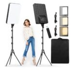 Panel de Luz LED Pro RL24 Profesional 1100W Trípode Control Remoto