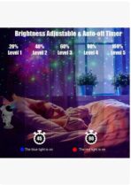 Lámpara Astronauta Proyector LED Giratorio Star Nebula Cúpula Blanca - Imagen 7