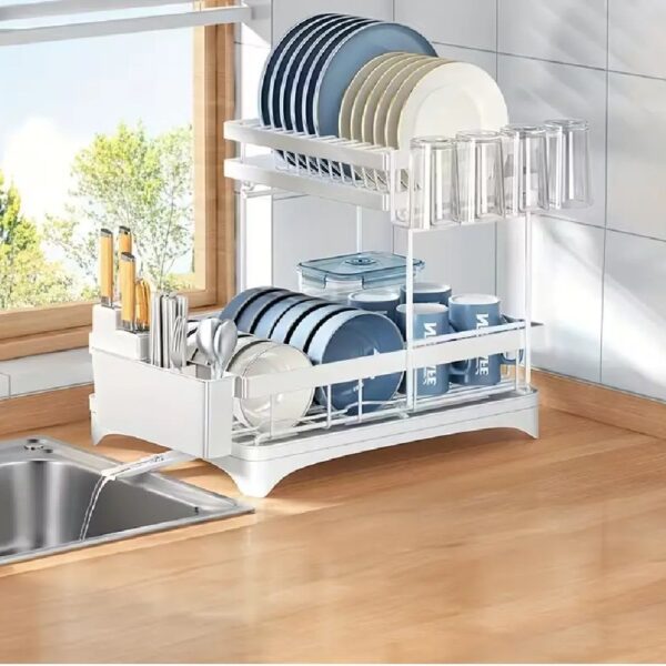 ESCURRIDOR DE PLATOS 2 NIVELES