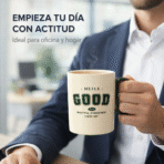 Pocillo vaso cocina baño utensilio beige FK23D-206 - Imagen 4