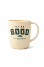 Pocillo vaso cocina baño utensilio beige FK23D-205 - Imagen 2