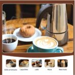 Cafetera Prensa Italiana Acero Inoxidable SL006 - Imagen 4