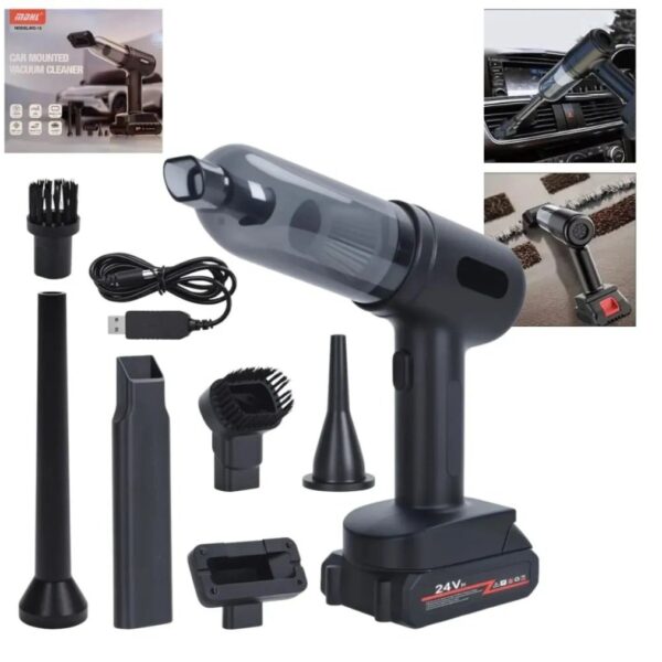 Aspiradora Mini Portátil Recargable 3 en 1 Para Carro FK17-MD-16