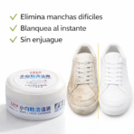 Crema Limpiadora Blanqueadora Para Tenis Blancos Sin Agua 120g Con FK17-144 - Imagen 2