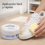 Crema Limpiadora Blanqueadora Para Tenis Blancos Sin Agua 120g Con FK17-144 - Imagen 4