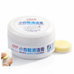 Crema Limpiadora Blanqueadora Para Tenis Blancos Sin Agua 120g Con FK17-144