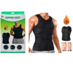 Chaleco Térmico Reductor Para Hombre Compresión Doble Ajuste Gym FK17-ORT112 - Imagen 4