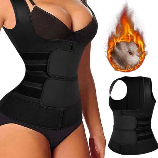 Faja Deportiva Mujer Reductora Control Barriga Soporte Pecho FK17-ORT113
