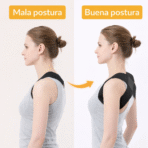 Corrector De Postura Ajustable Unisex Soporte Espalda Alta FK17-SM011 - Imagen 4