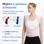 Corrector De Espalda Para Mujer Ajustable Rosado Soporte Lumbar FK17-ORT115 - Imagen 5