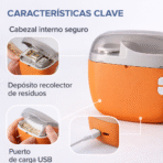 Cortaúñas Eléctrico Inteligente Portátil Recargable Para Bebés FK17-SM006 - Imagen 2